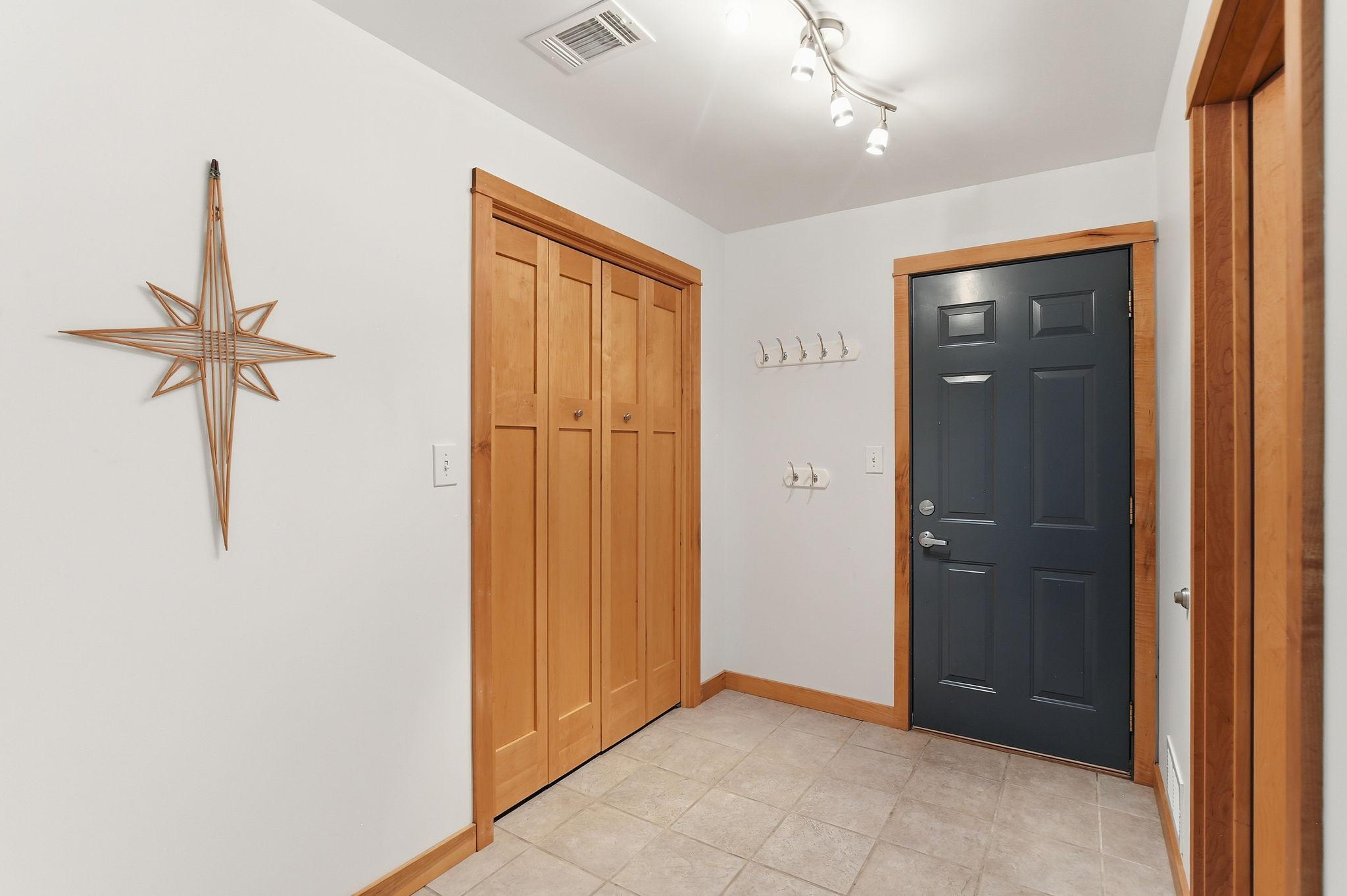 1400 Lia DR Garage entrance on Lower level