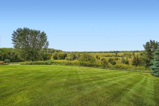 Private backyard on 2.5 Acres