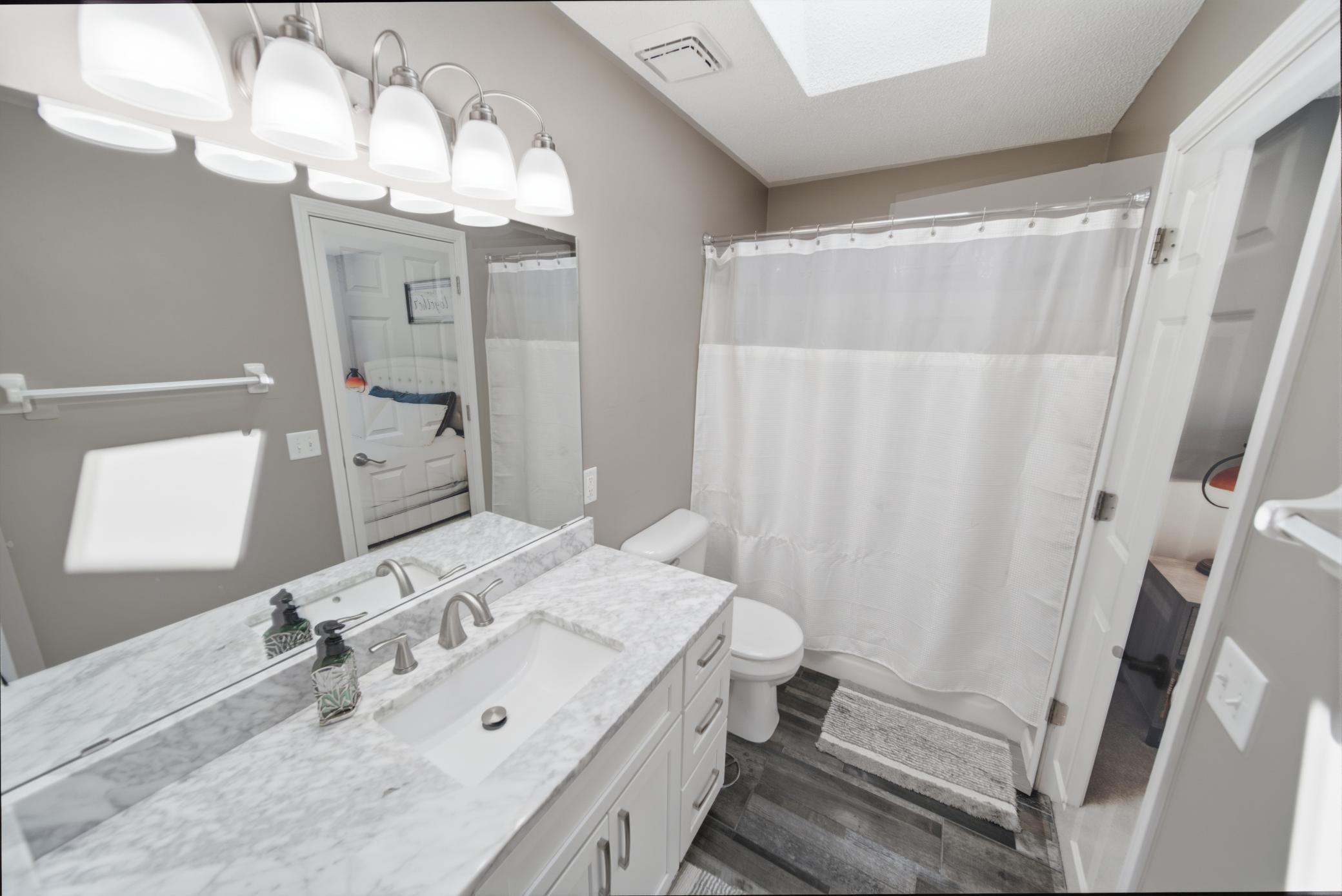 Upper bathroom