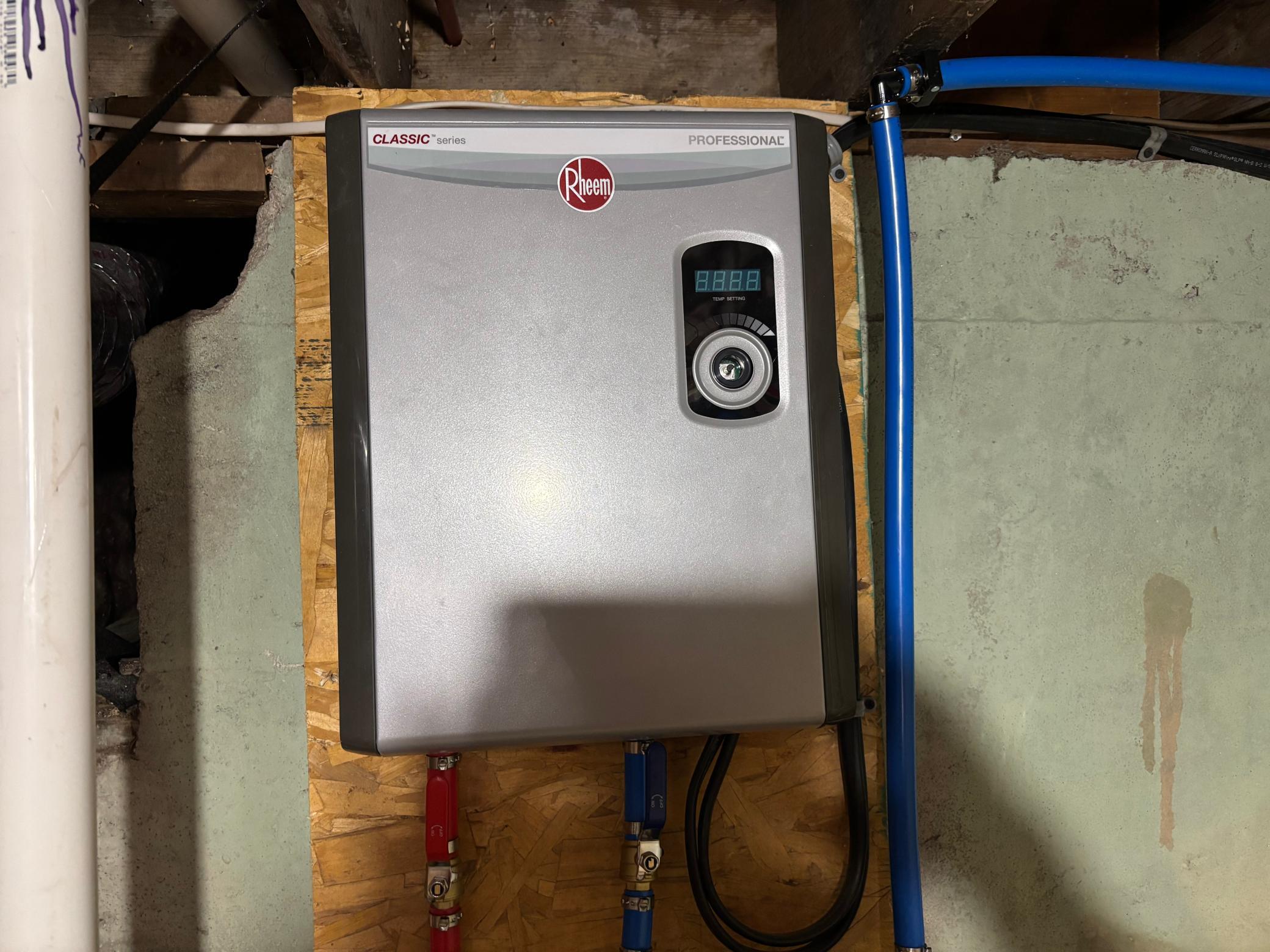 On Demand Hot Water