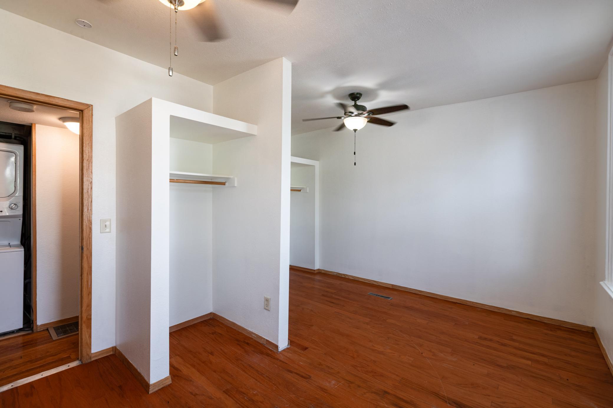 Spacious bedrooms- 1 of 4 in main floor unit