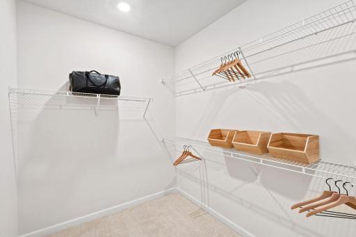 Owner's Suite Walk-In Closet