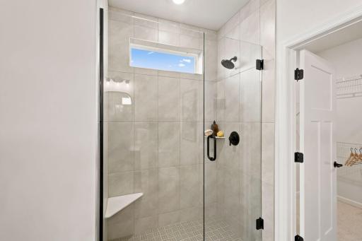 Owner's Bathroom shower