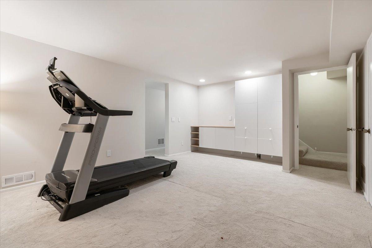 Flex Space in the Lower Level