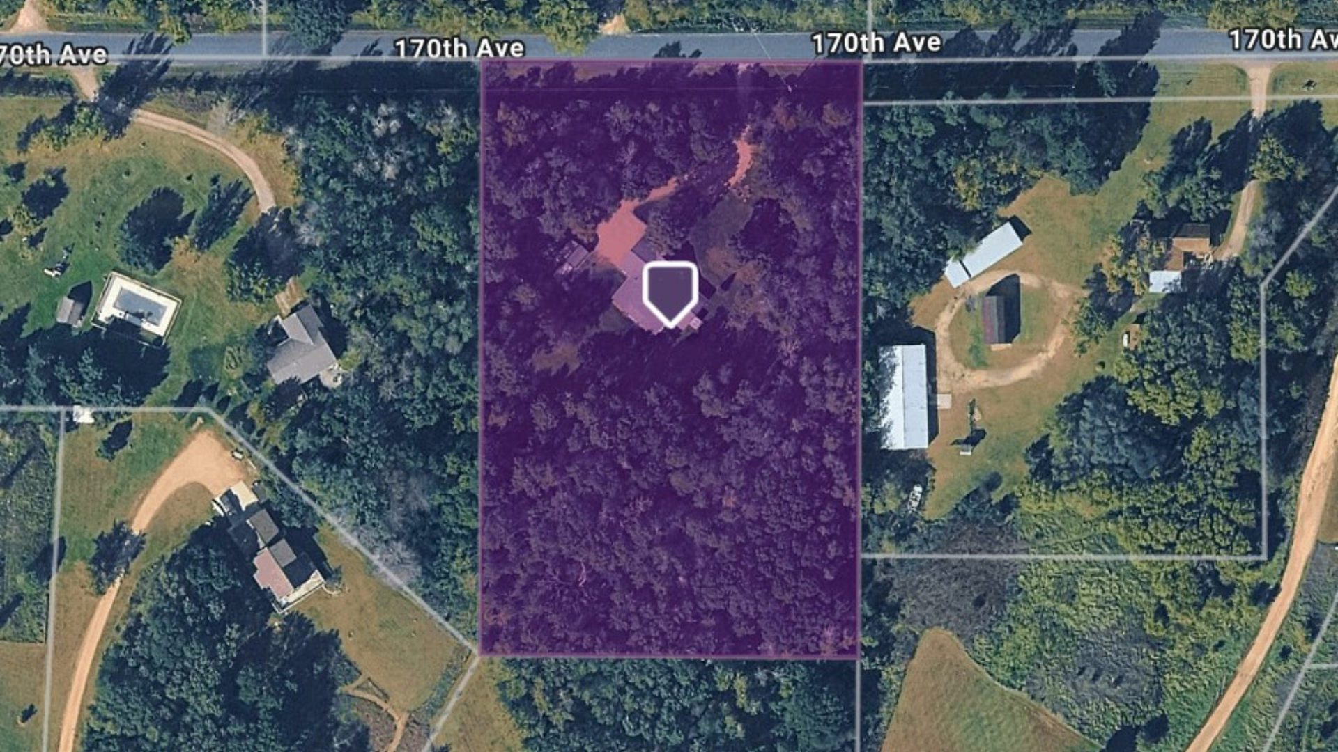 873 170th Ave Arial Map
