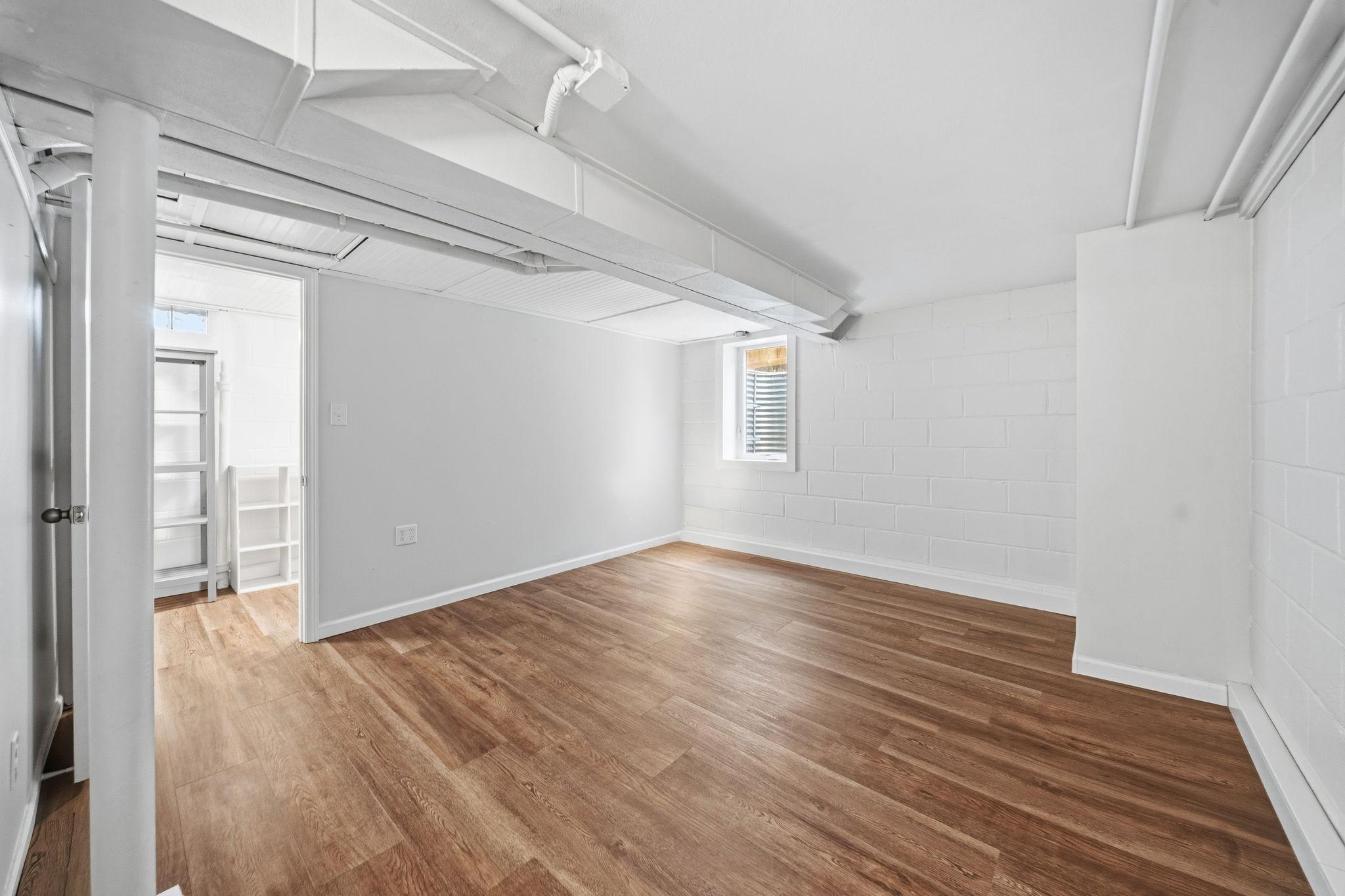 The third bedroom waits with room to become whatever you need next, a guest room, an office, or a quiet retreat all your own. Simple, open, and ready for its next chapter.