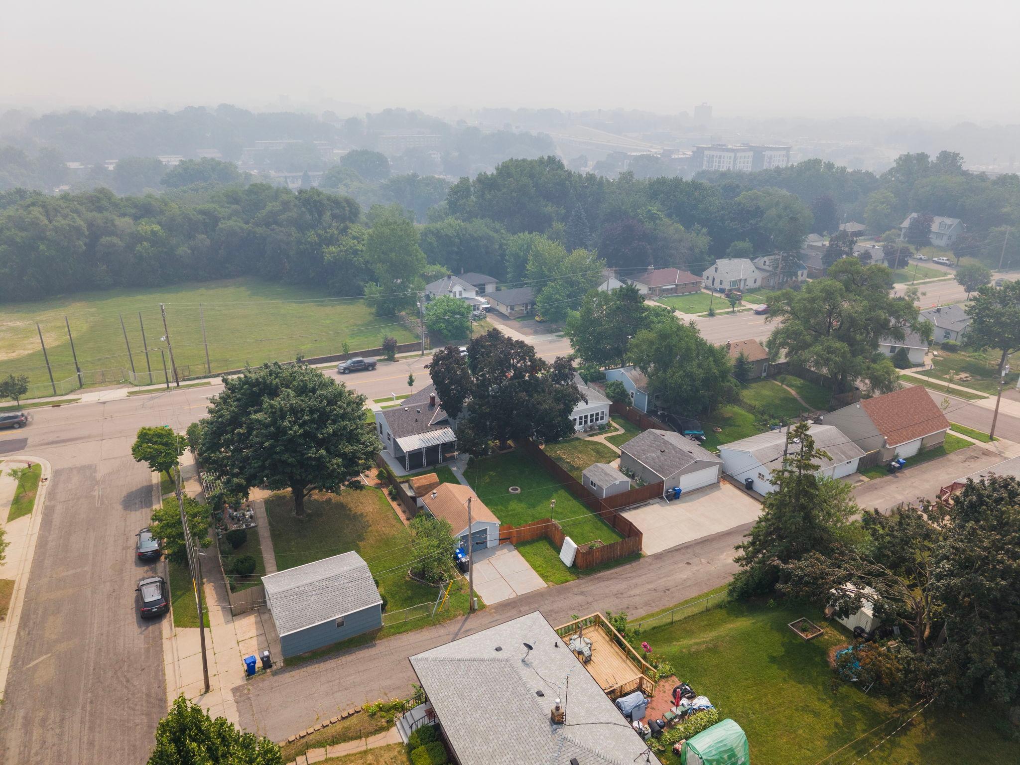Open green space sits just beyond the fence line, giving this home room to breathe without ever leaving the neighborhood.
