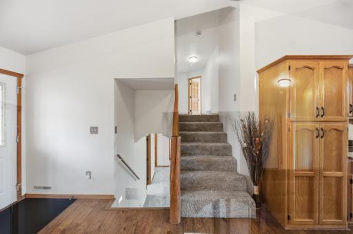 Stairs to Upper and Lower Levels