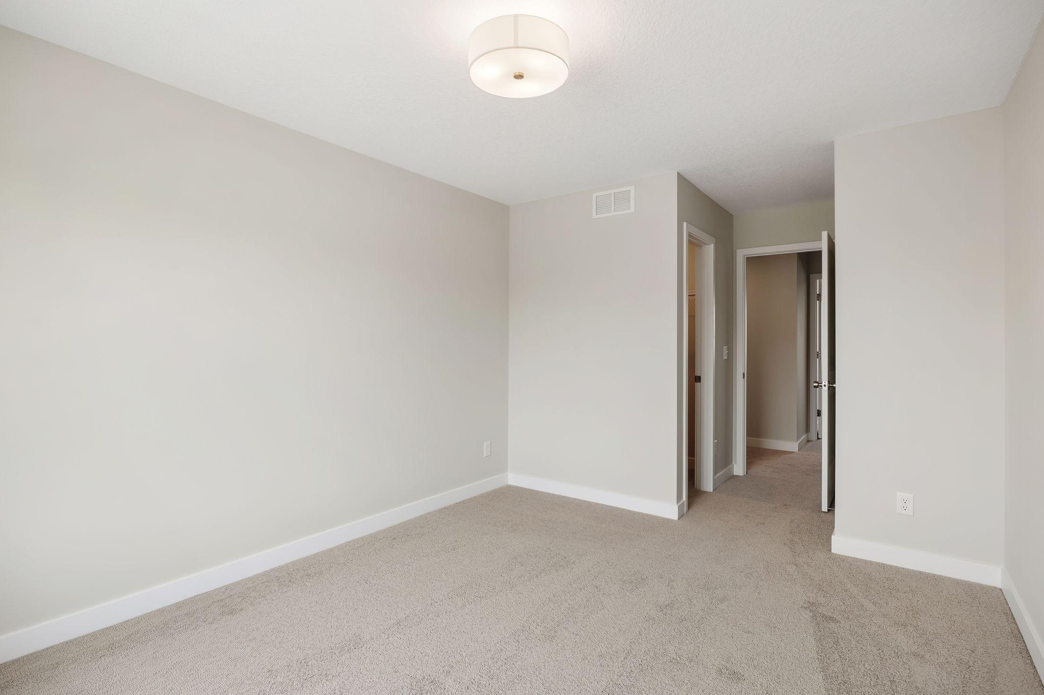 2nd bedroom has a walk-in closet.