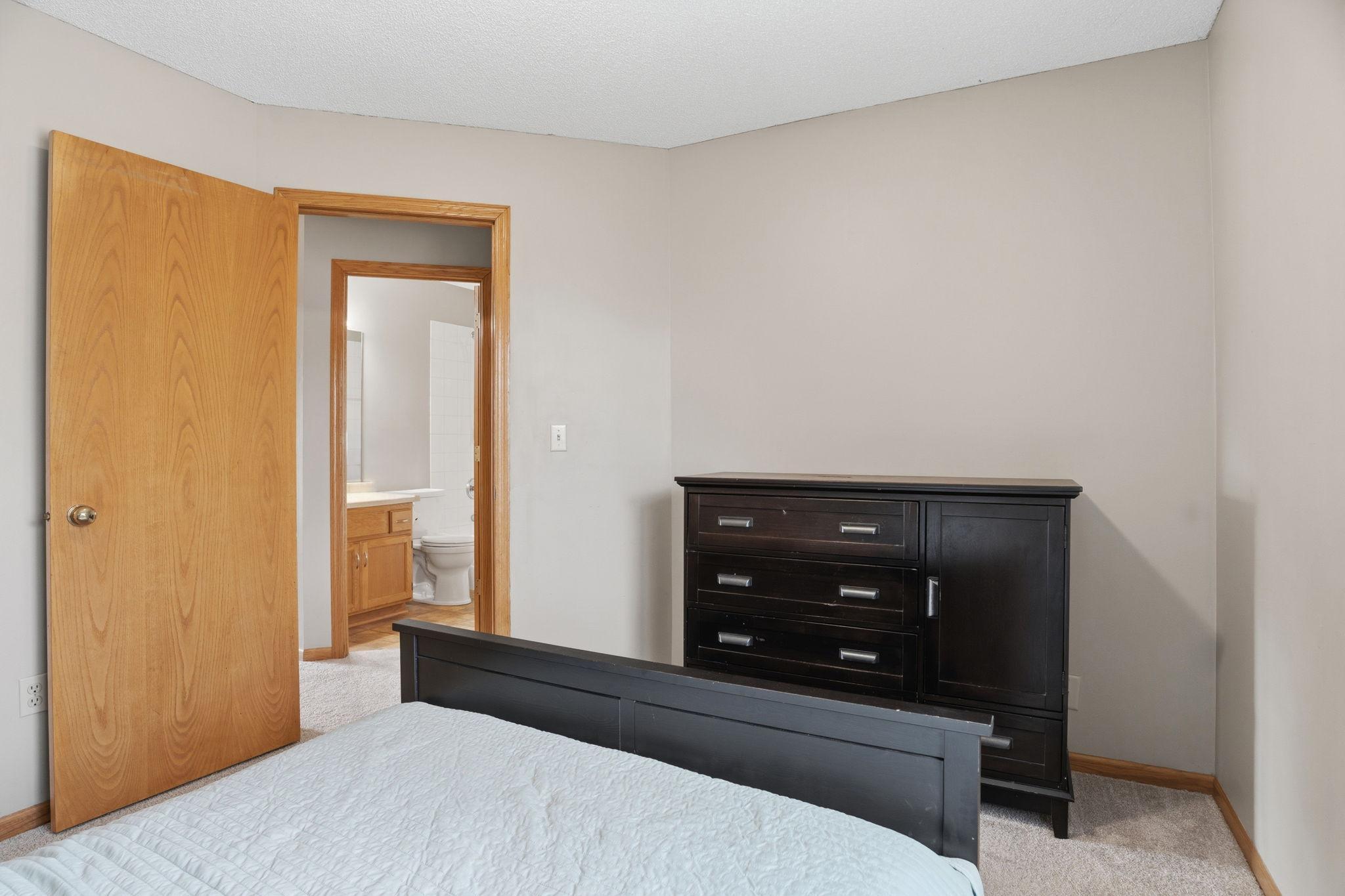Alternate view of the third bedroom on the upper level.