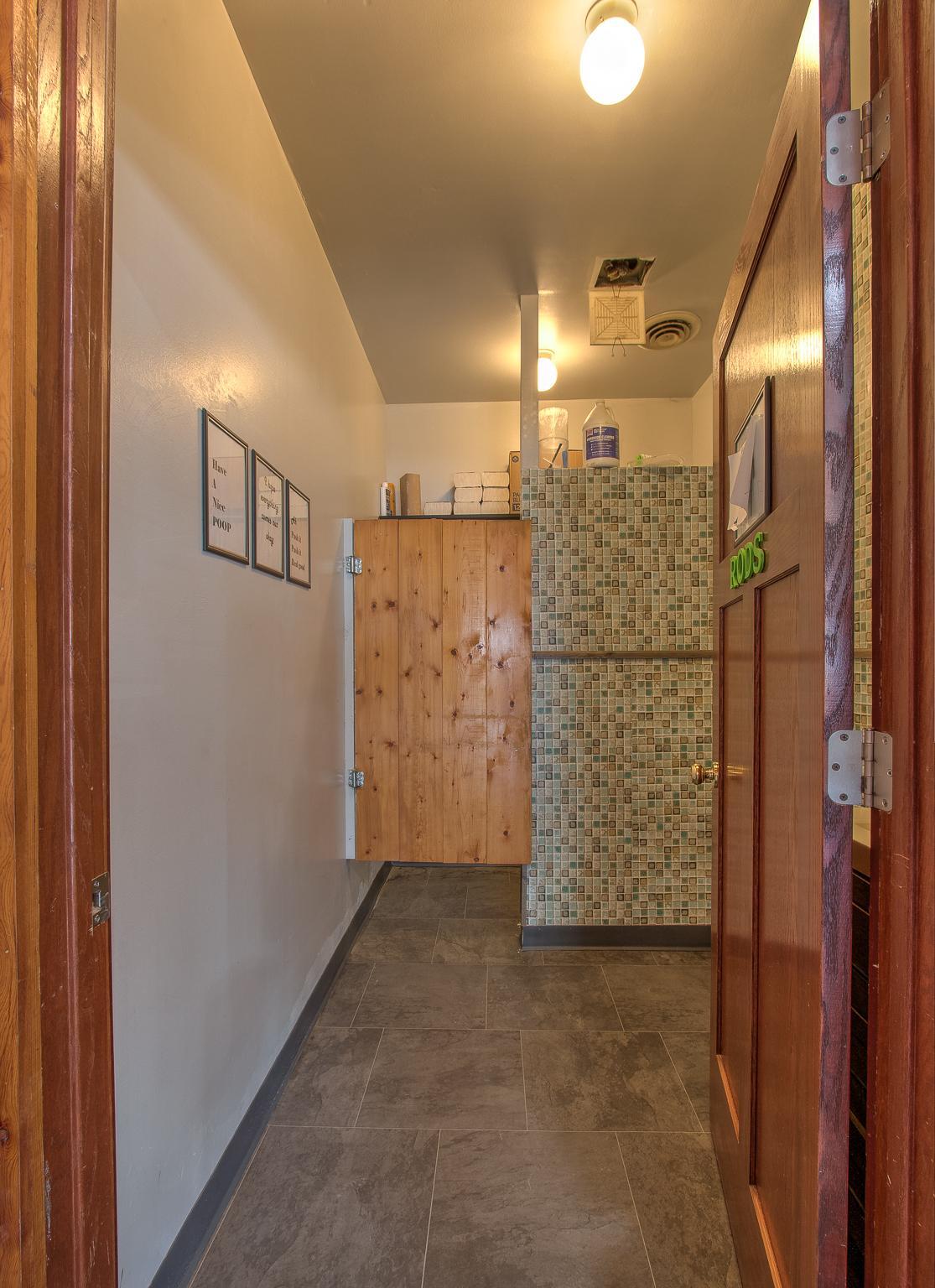 Bathroom with urinal