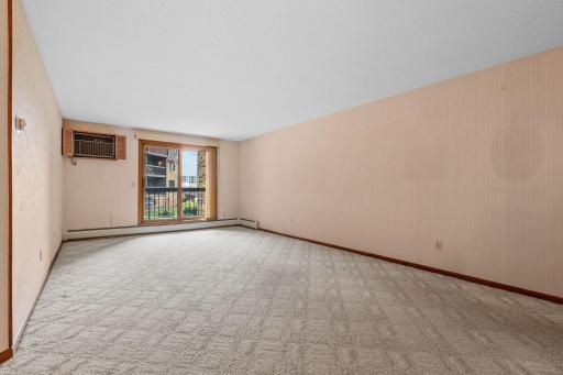 South facing sliding doors offer abundance of light bright spaces