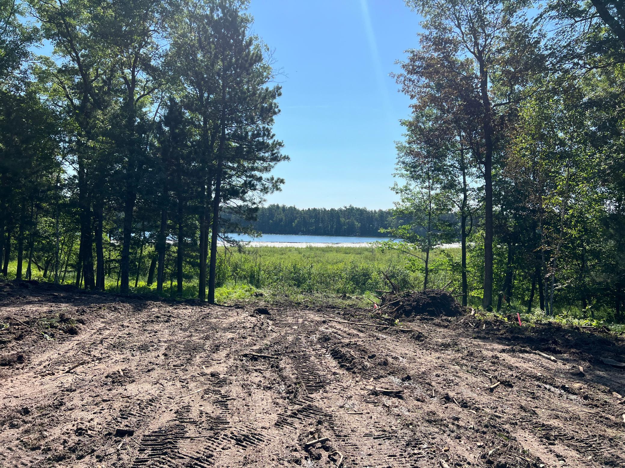 147 ft of lake frontage on Clark Lake!