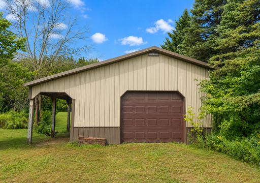 Pole Shed 24 x 45 plus overhang
