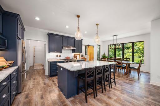 Note entry to the walk thru pantry on the left side of the photo.