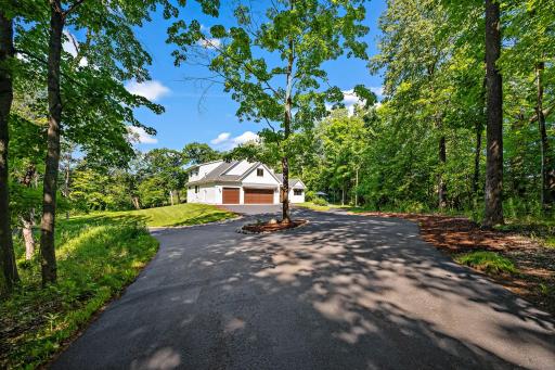 Uncommon landscape for a property this size.