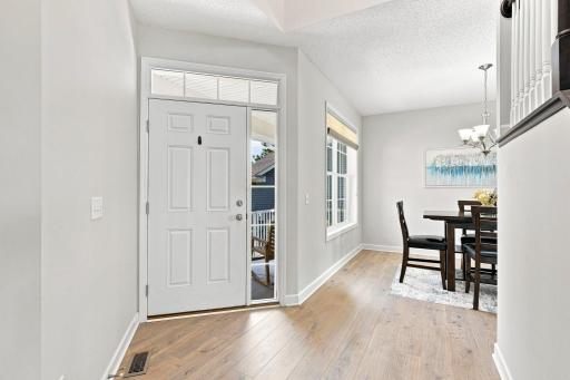 Step into a welcoming foyer that flows effortlessly into the main living spaces.