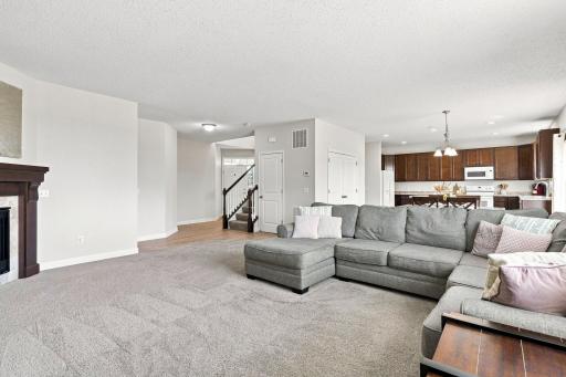 Enhanced by 9-foot ceilings this inviting layout is ideal for everyday living and entertaining.