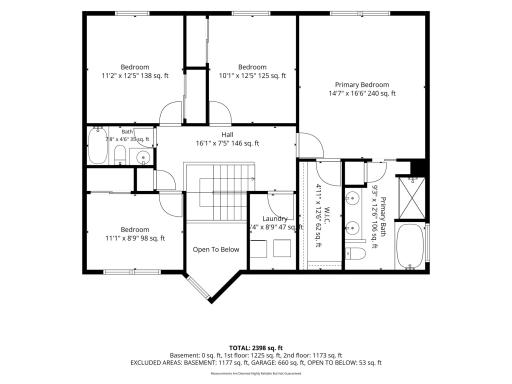 Upper Level Floor Plan
