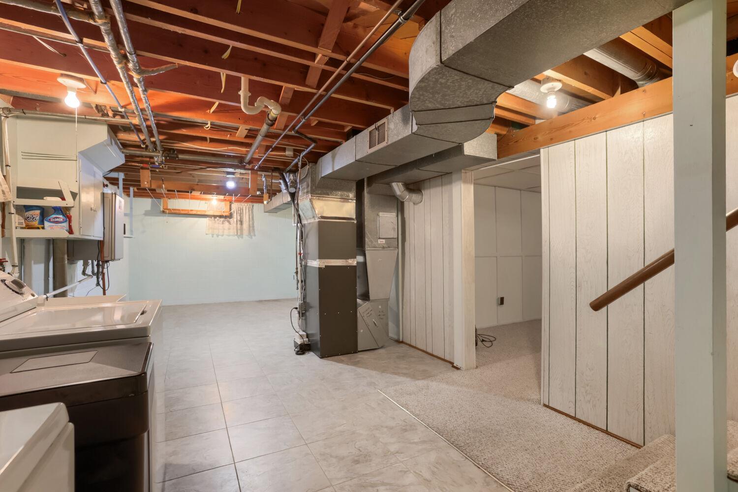 Basement- Tile Floor