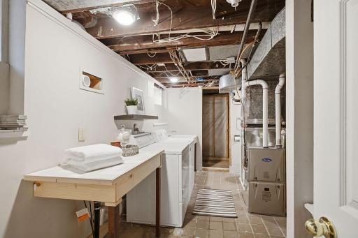 Laundry and mechanicals