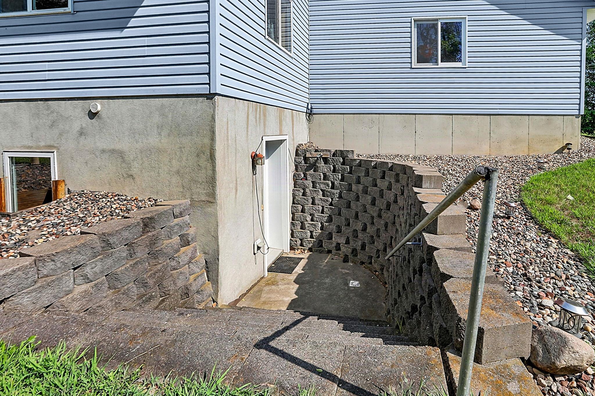 Walk out to the back yard