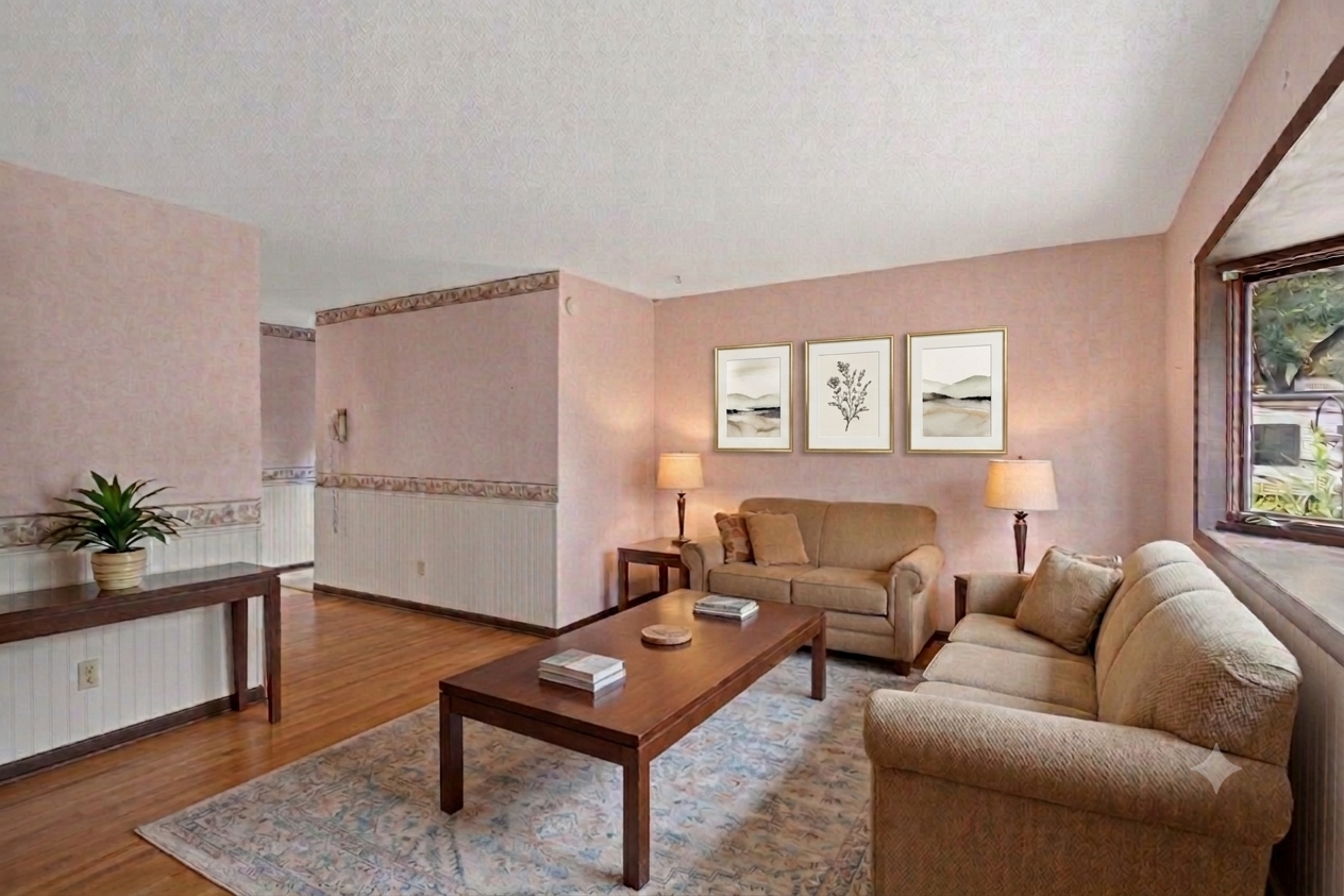 Living room vs