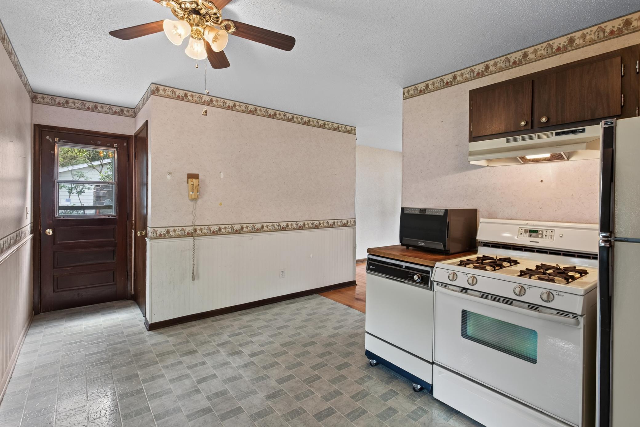 Dining area Kitchen