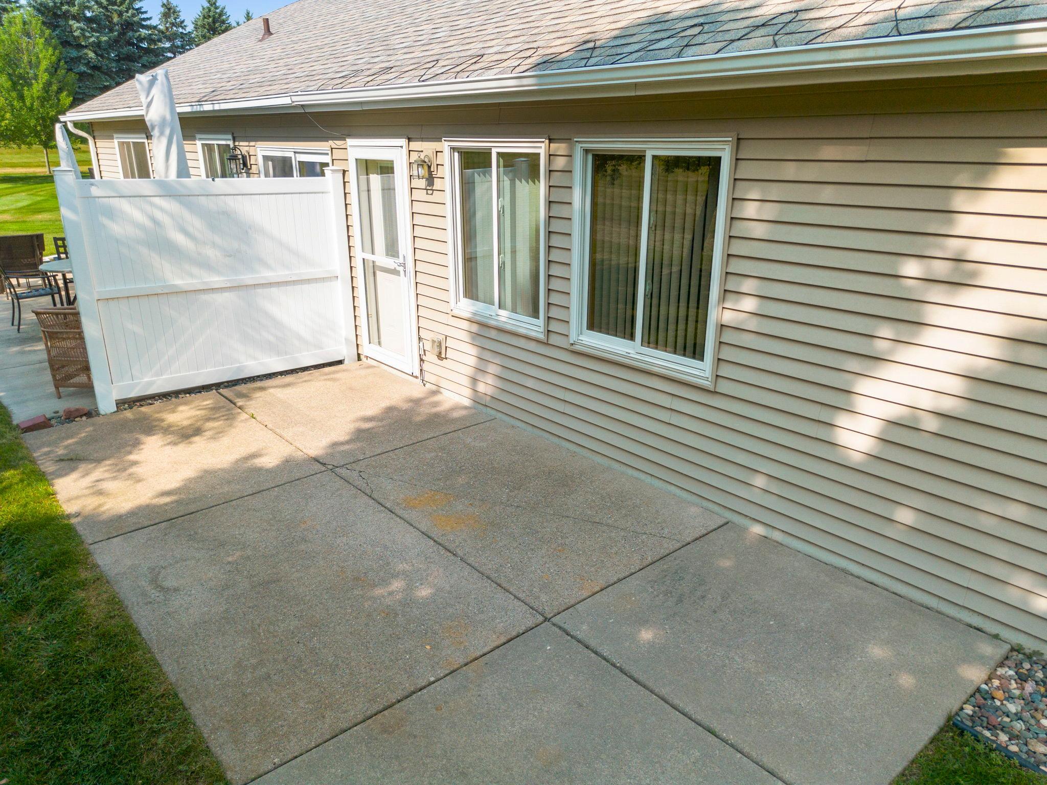 Privacy fence installed.