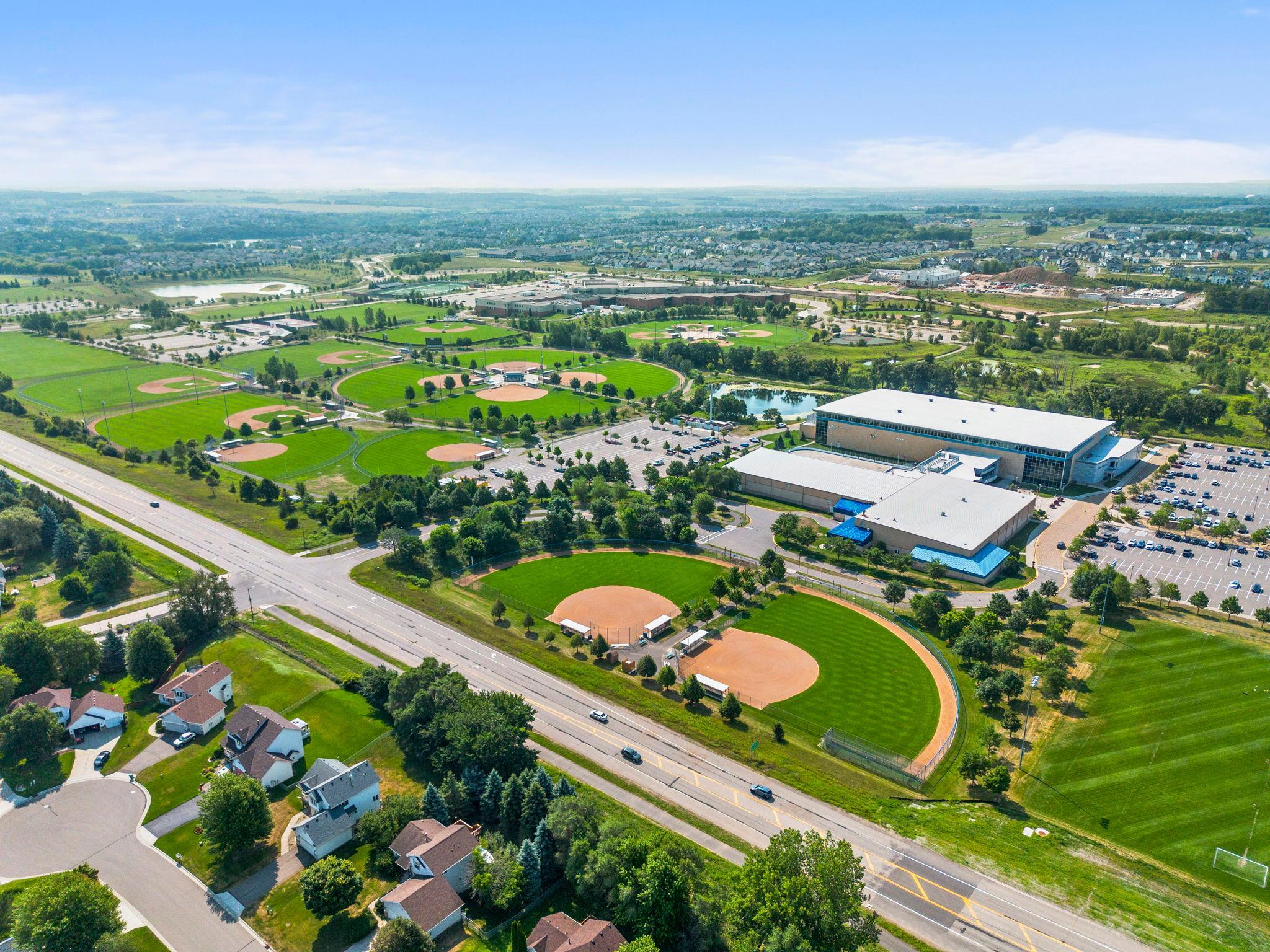 Sports complex.