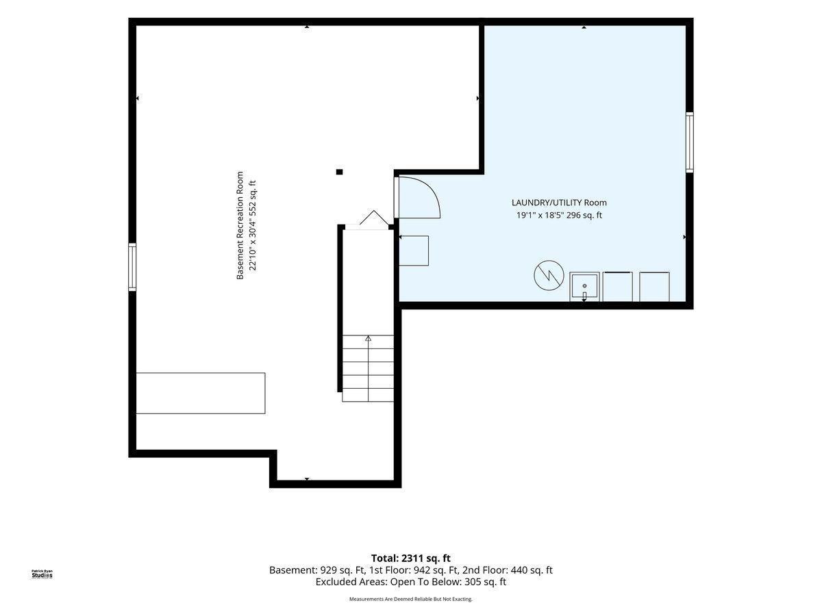 W7923 185th Ave, Hager City, WI 54014 - Basement