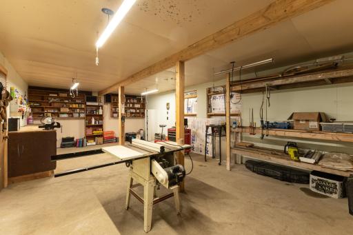 Workspace in Shed