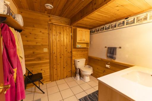 Lower Bathroom by Sauna
