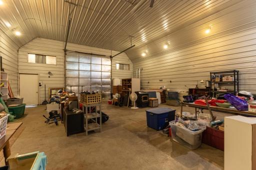 Interior of Shed