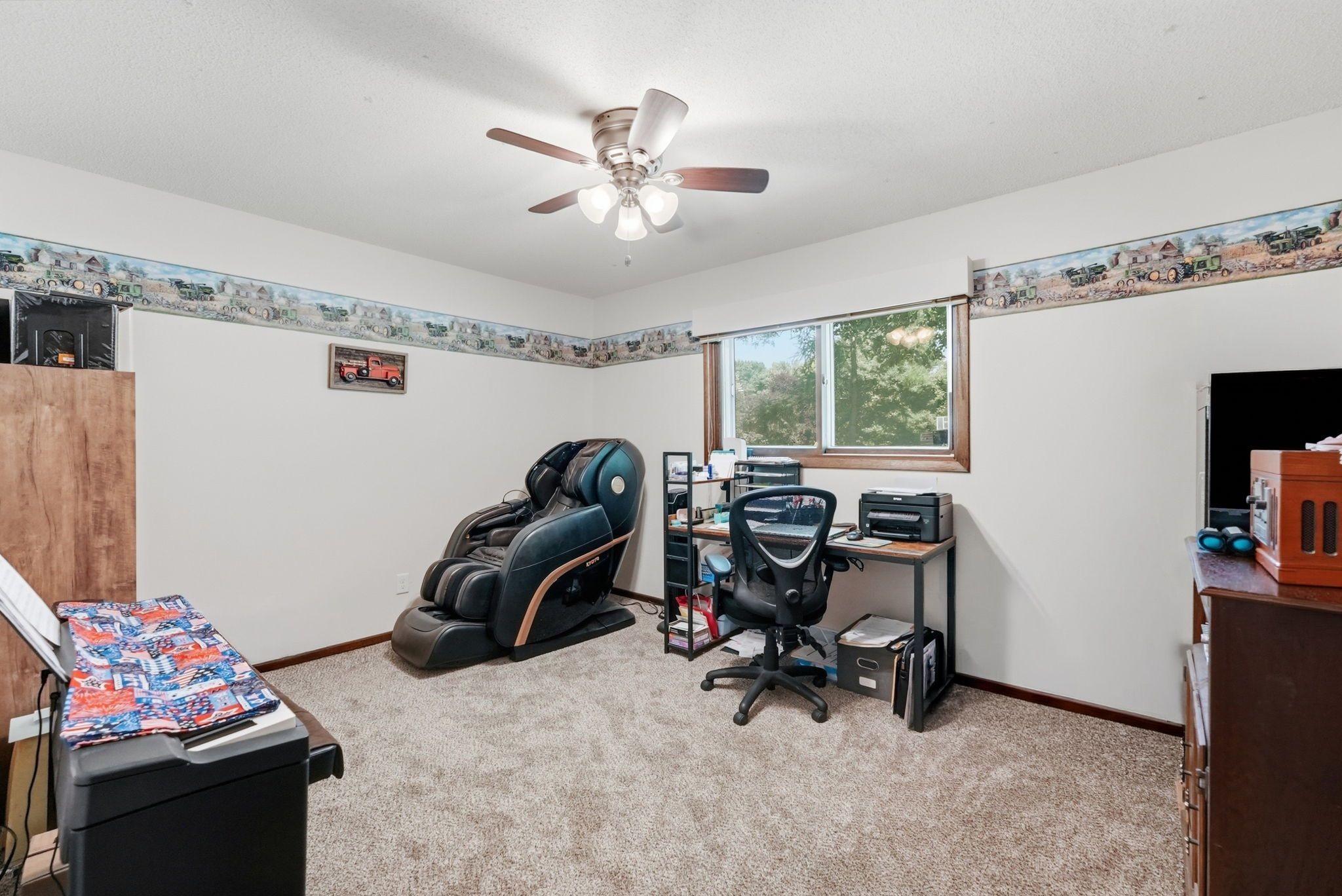 2nd bedroom being used as an office