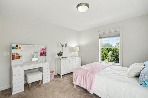 Another view of the third bedroom. This bedroom has access to the jack and jill bath which connects the second bedroom.