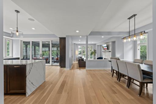 Entertain with ease in the open-concept layout on main-level.