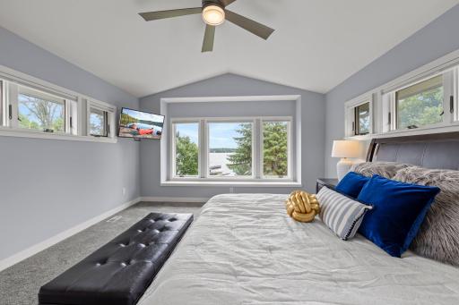 Enjoy the tranquil lake views that create a serene beginning and end to every day.