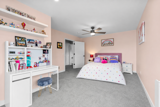 Enjoy the generous size of the second bedroom, perfect for a sitting area or in-room workstation area.