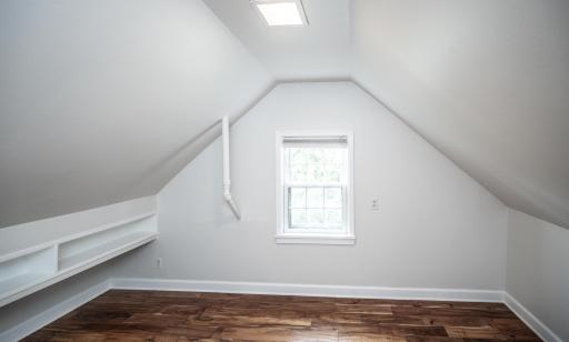 Third bedroom has built-ins on two walls