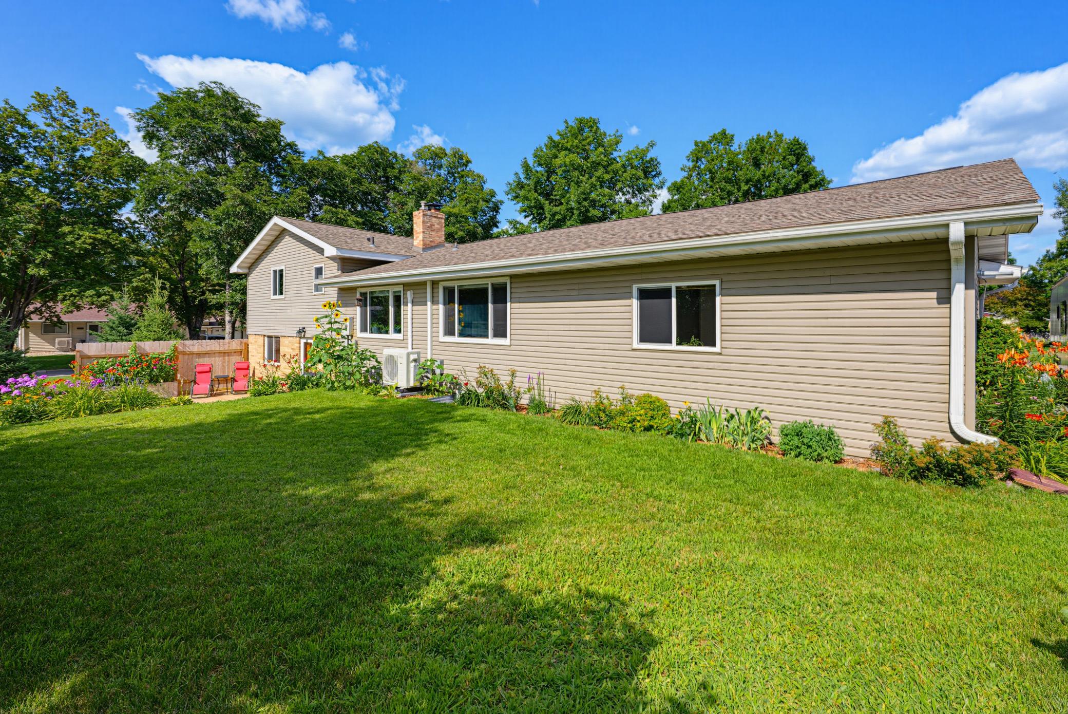 New shingles were installed in 2024. Enjoy the convenience of low-maintenance vinyl siding. Two new mini-split air conditioner units were installed in 2026.