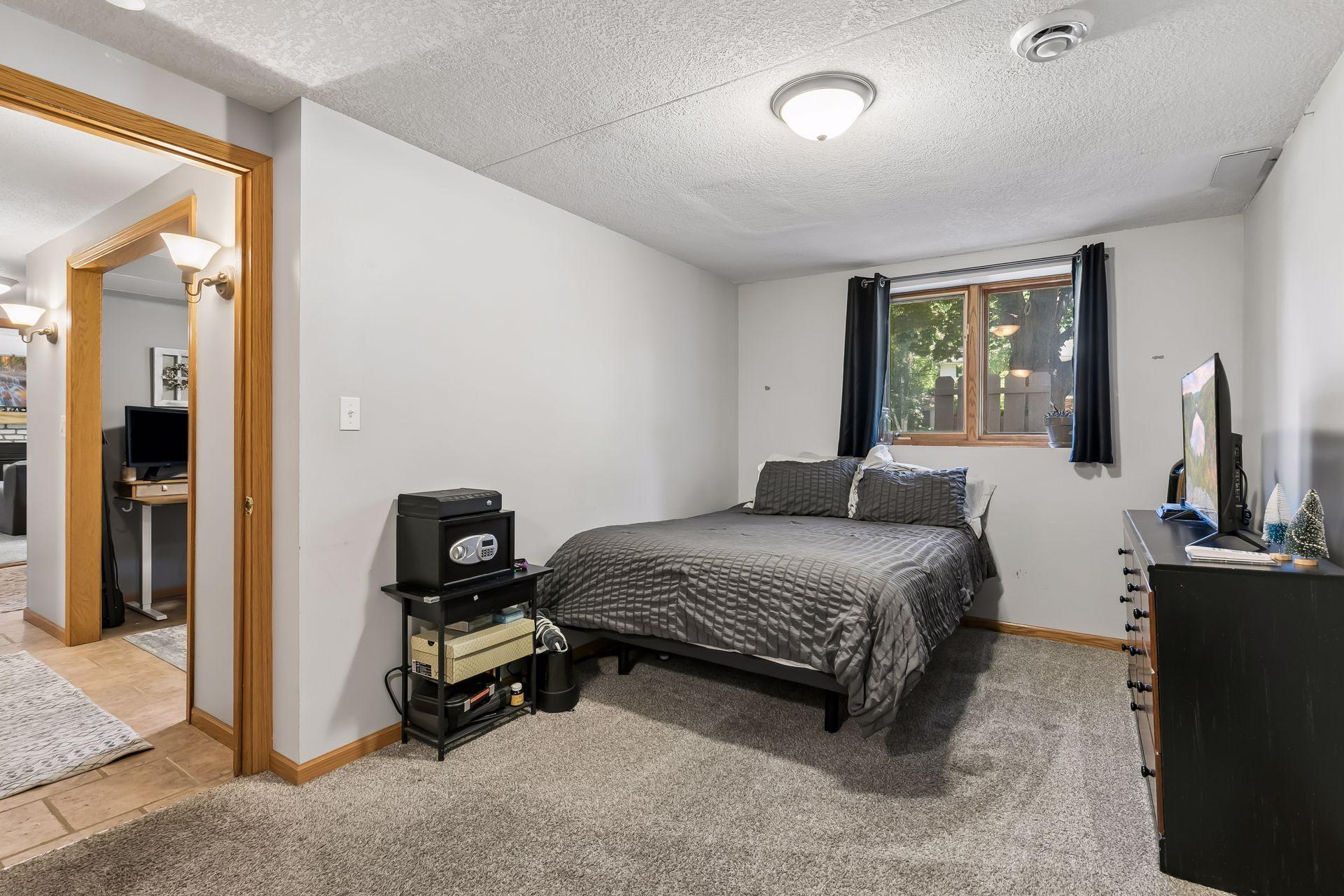 Lower level 4th bedroom
