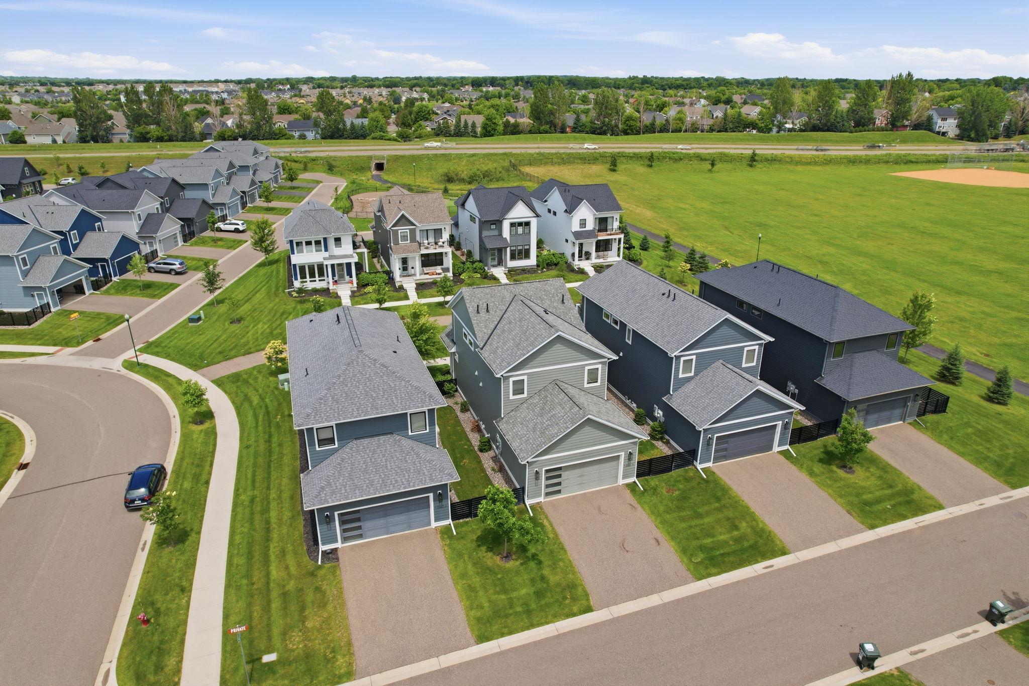 Back of house view