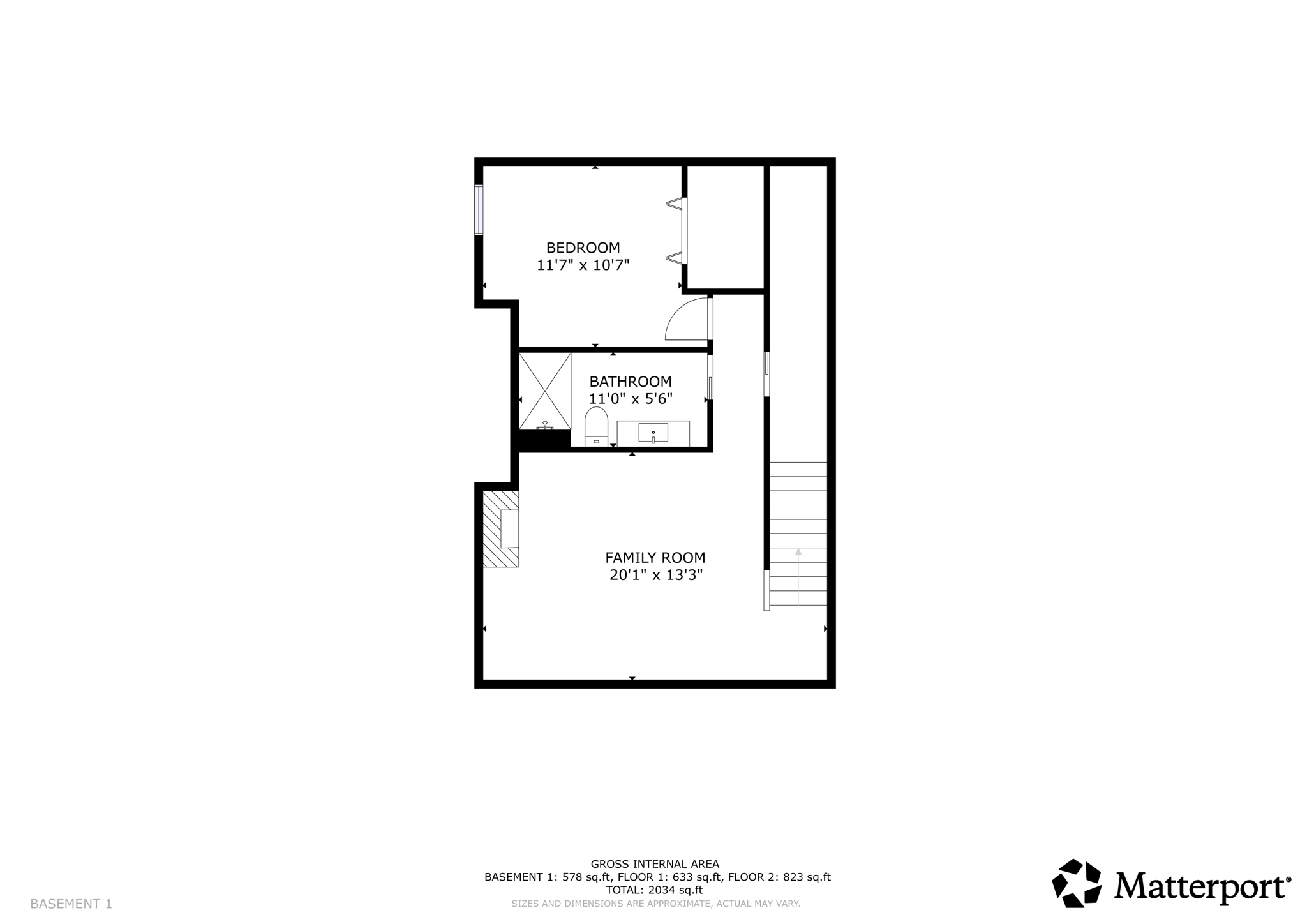 Lower Level Floorplan