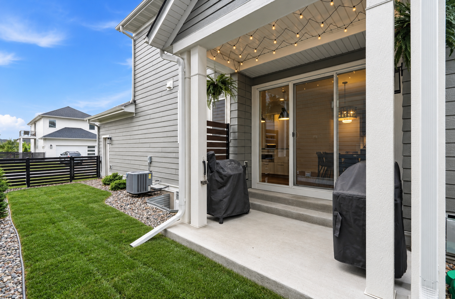 Your own private yard for entertaining, grilling or just relaxing at the end of a long day.