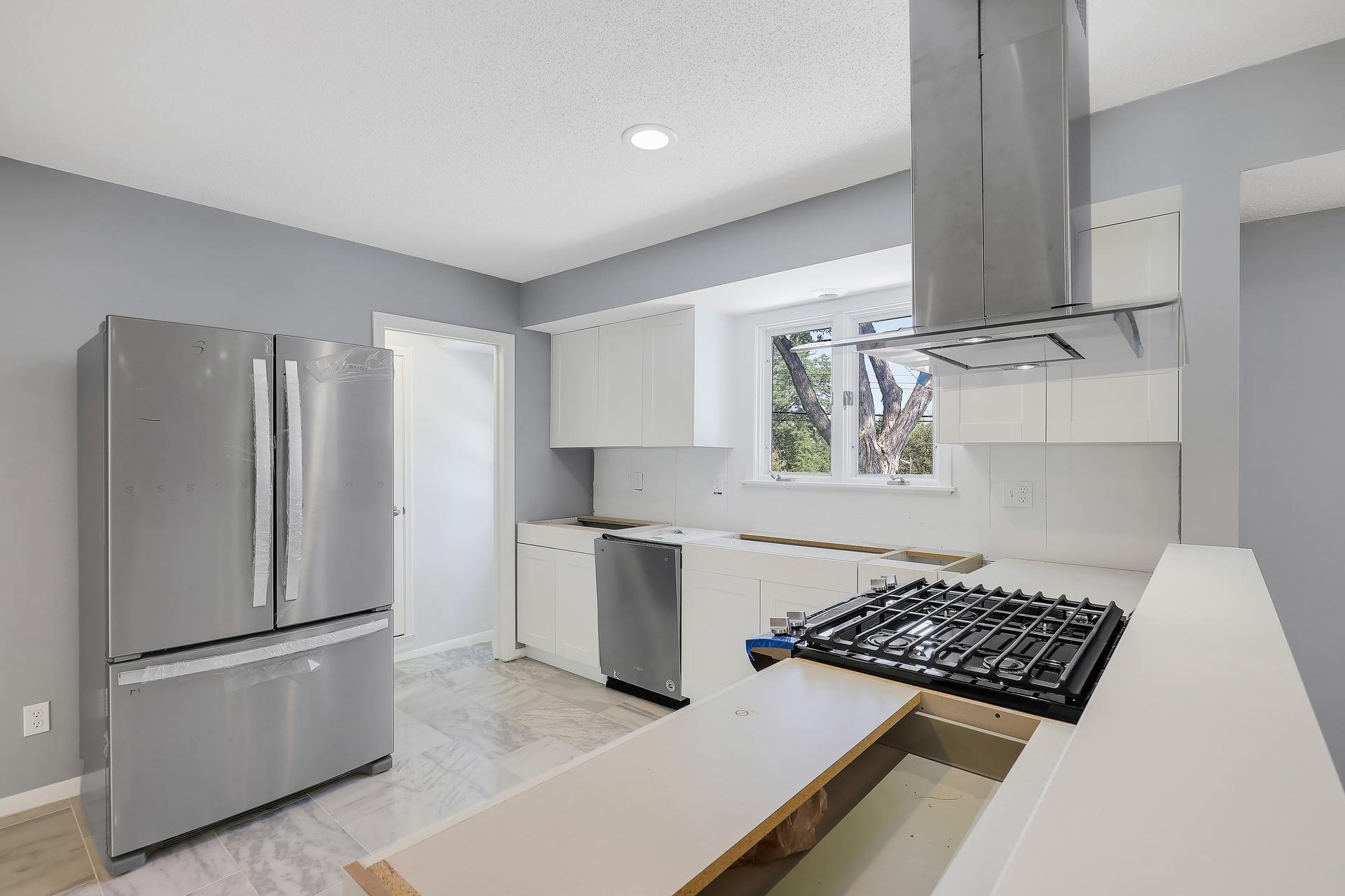 kitchen gas range