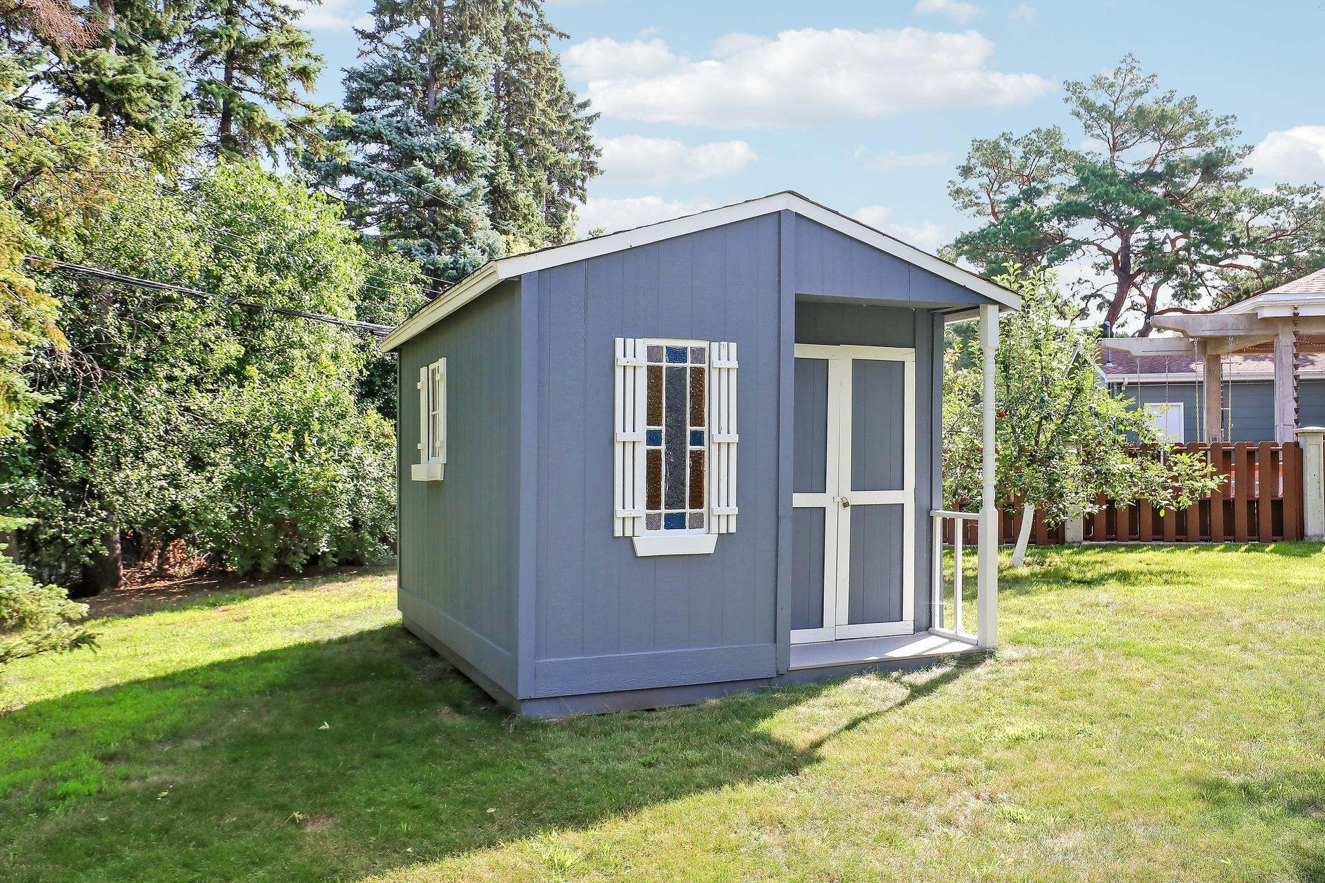 Storage shed/she shed