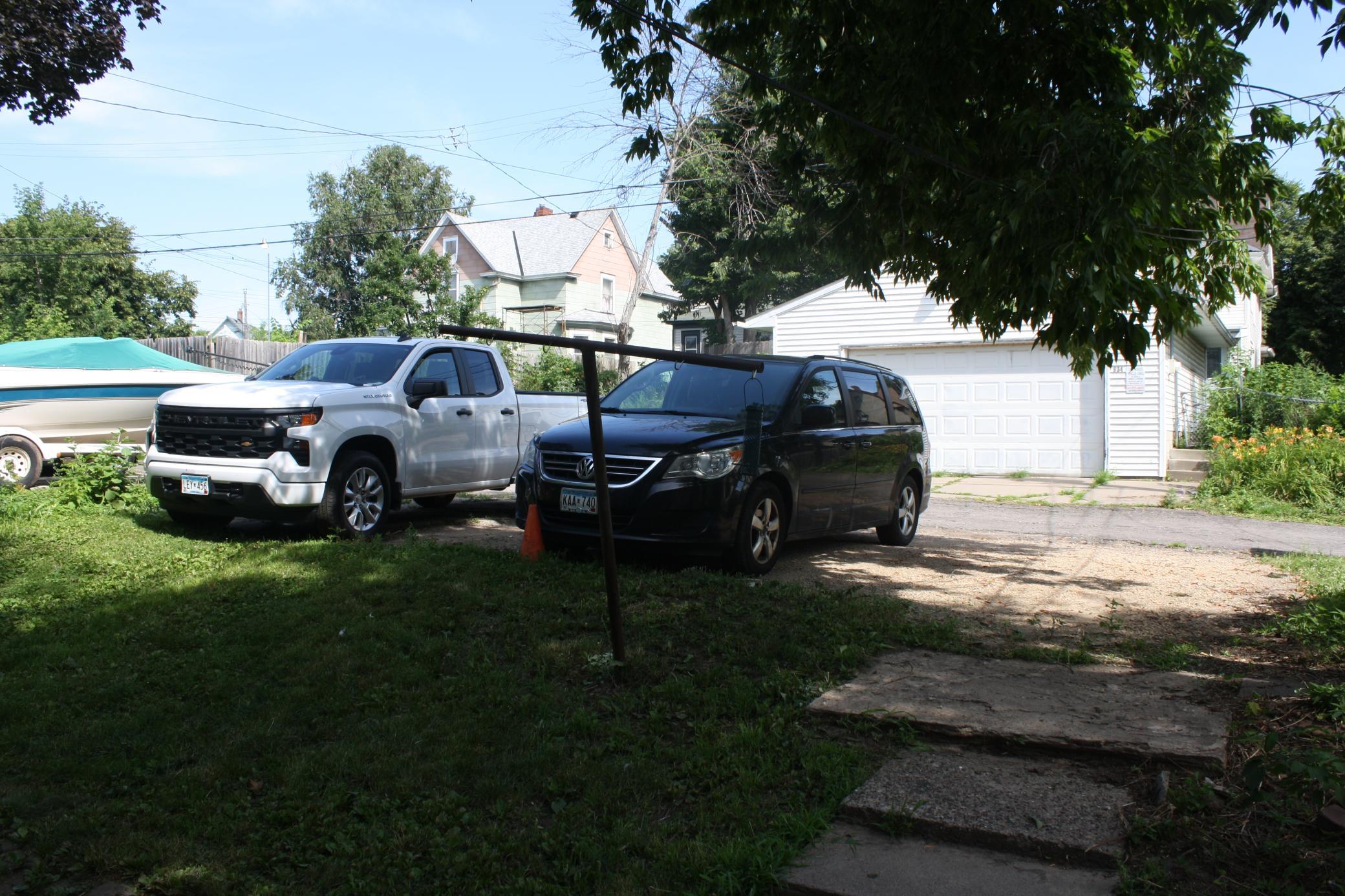 Parking in the back