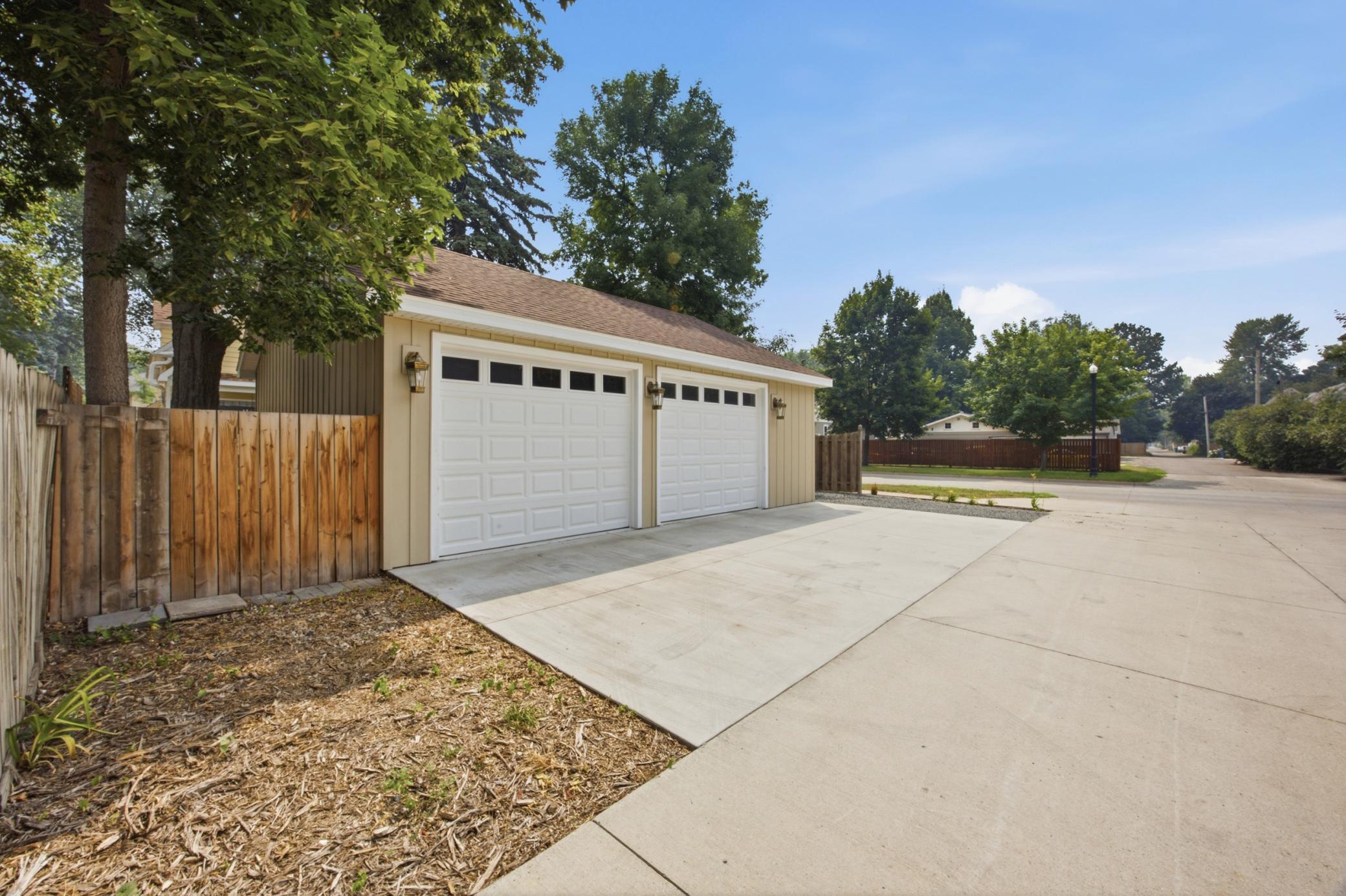 Large garage