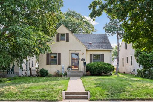 Charming South Minneapolis home with mature trees and welcoming curb appeal, conveniently located near Lake Nokomis, Minnehaha Creek, neighborhood parks, restaurants and miles of walking and biking trails.
